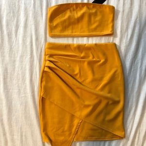 Nasty Gal | Mustard Matching set